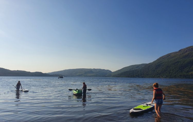 Ish Caity & Neil Paddleboarding & Kayaking - July 2021 (19)