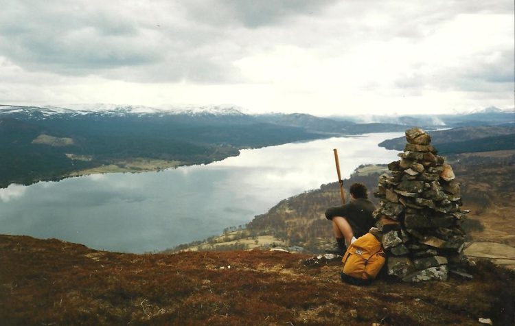 Loch Rannoch with James Crossland - 1986